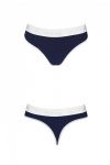 PS007 PANTIES navy blue stringi bawełniane 