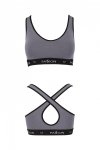 PS013 TOP dark grey bawełniany