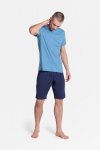 Henderson Duty 38881-95X Niebiesko-Granatowa piżama męska