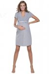Italian Fashion Radość melanżowa koszula  nocna ciążowa