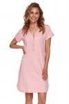 Doctor nap TCB 9505 sweet pink plus damska koszula nocna