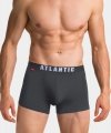 Atlantic 3MH-011 grafit/szary/czarny Bokserki męskie 3-pack