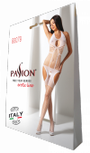 BS079 Bodystocking Biały 