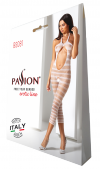 BS081 Bodystocking Biały 