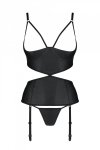 JANNIES CORSET Czarny gorset
