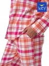 Key LNS 437 B23 rozpinana piżama damska