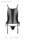 MALWIA CORSET Czarny gorset