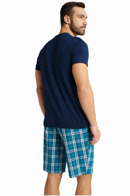 Henderson Weston 40663-59X Granatowa piżama męska