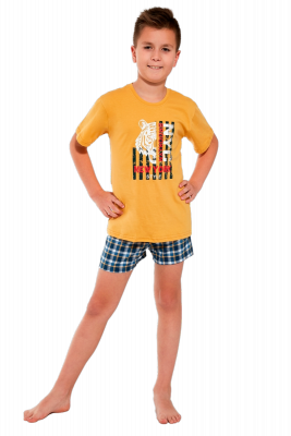Cornette Kids Boy 281/110 Tiger 3 98-128 piżama chłopięca 