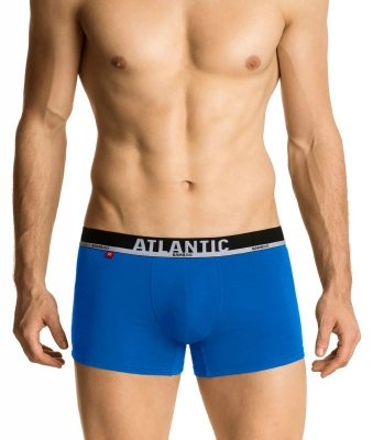 Atlantic 1187 niebieskie bokserki męskie 
