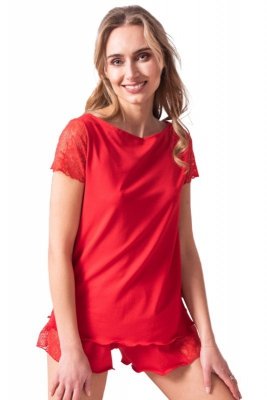 Eldar Nicola czerwona piżama damska
