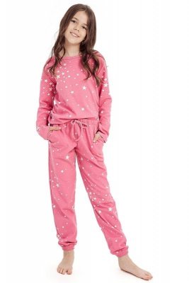 Taro Eryka 3048 różowa piżama dziewczęca