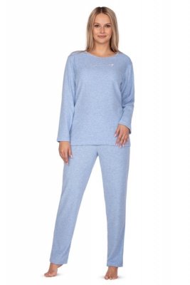 Regina 643 niebieska piżama damska