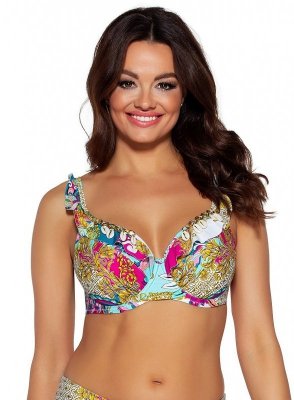 Ava SK 161 Turquoise Paisley biustonosz kąpielowy
