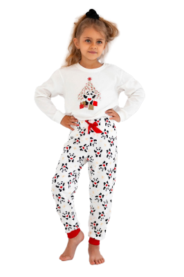 Sensis Panda Kids 98-104 piżama dziewczęca