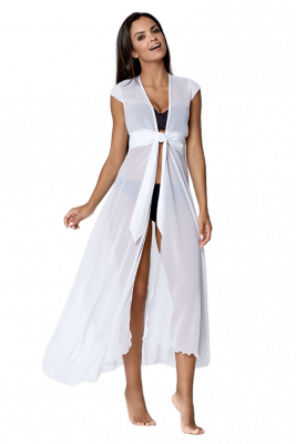 Lorin L 6021/9 Biała sukienka plażowa