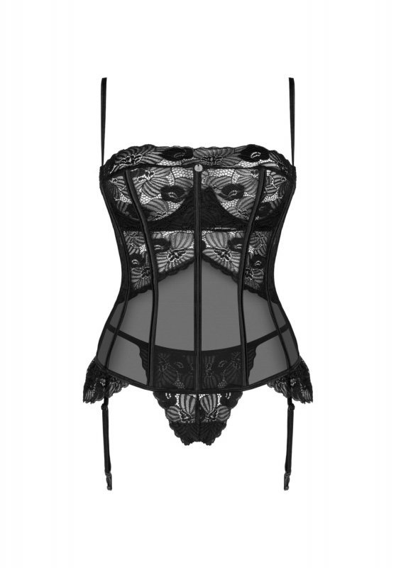 Bielizna-Serena Love gorset i stringi   XS/S