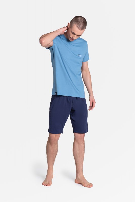 Henderson Duty 38881-95X Niebiesko-Granatowa piżama męska