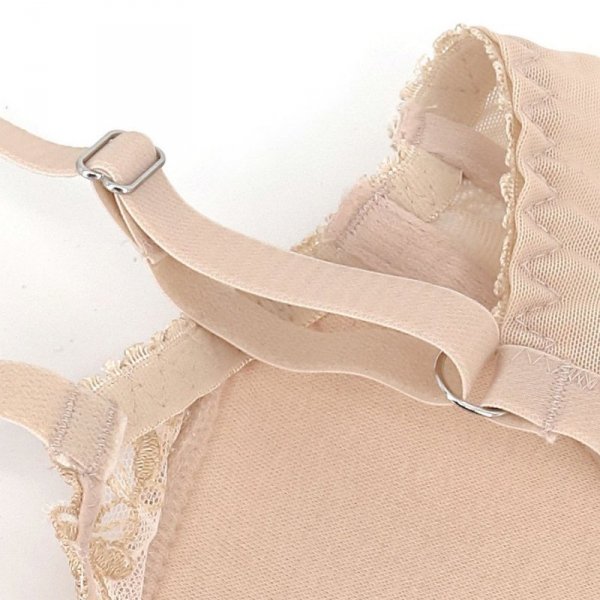 Ava 1030 Novato beżowy biustonosz półusztywniany plus size