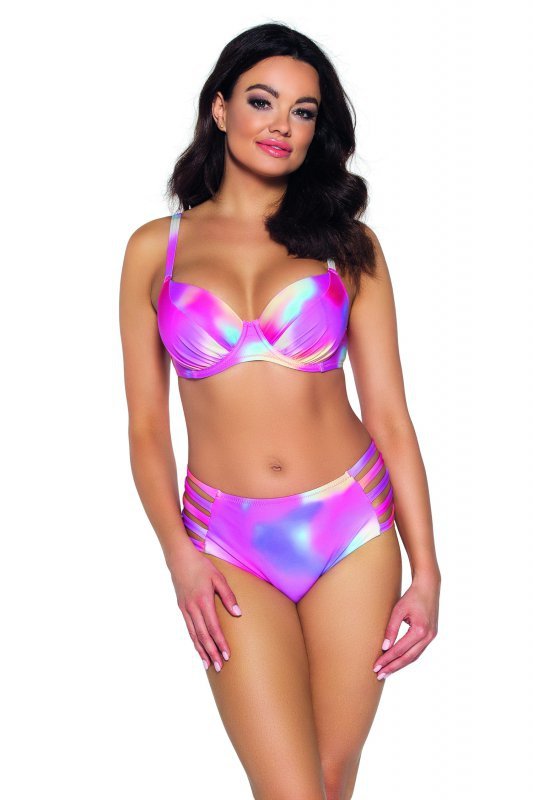 Ava sk 163 Pastel tie dye plus biustonosz kąpielowy 