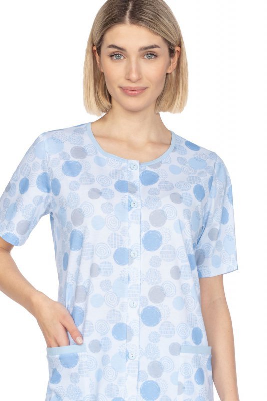 Regina 657 niebieska piżama damska