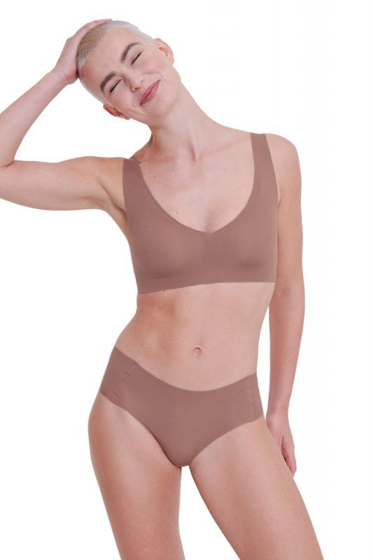 Biustonosz Bralette Zero Feel 2.0 brudnoróżowy