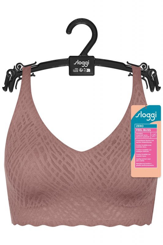 Biustonosz Bliss Bralette brudnoróżowy