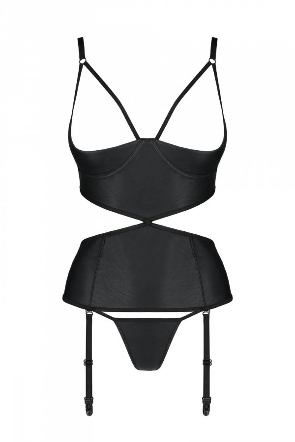 JANNIES CORSET Czarny gorset