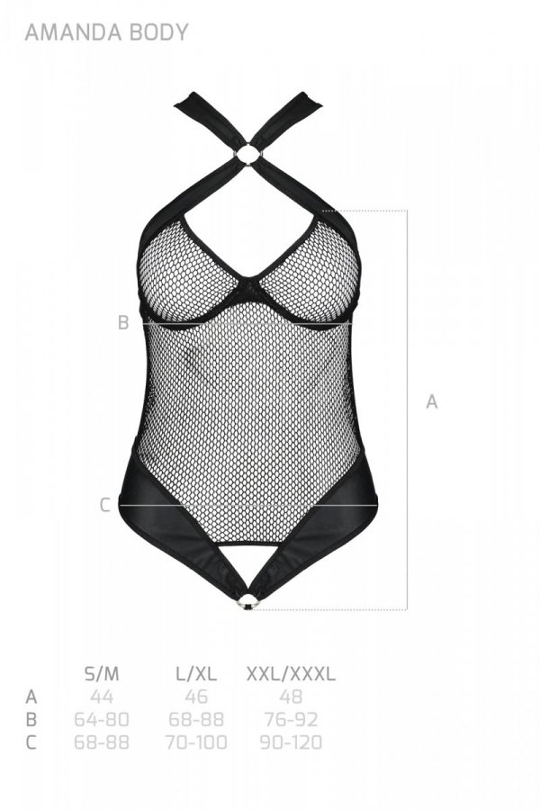 AMANDA BODY Czarne