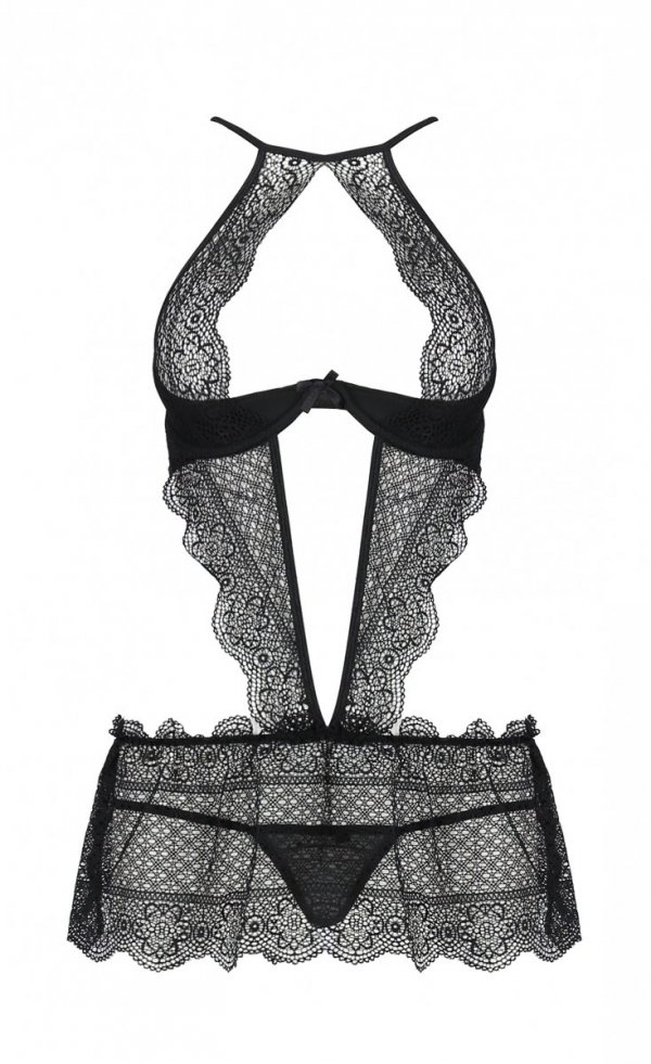 YONA CHEMISE Czarna koszulka 