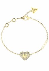 bransoletka Guess Crystals Mini Heart 