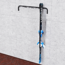 Wieszak na narty NU4C długość ramion 15 cm na cztery pary nart do 40 kg