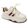 Apawwa buty sportowe M2230R BEIGE/RED dziewczęce na rzep