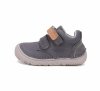 Półbuty D.D.STEP BAREFOOT S073-51761 DARK GREY na rzepy