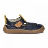 AMEKO Sandał zabudowany BAREFOOT Orion-Navy na rzep