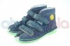 Sandałki Danielki T105E jeans fluo z - rzepy