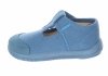 MILAMI 226-6 L.BLUE kapcie chłopięce na rzep