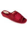 METEOR Natural Style 010 AGA pantofle domowe koturn - bordo