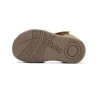 Sandałki skórzane D.D.STEP G075-51284A Yellow na rzepy