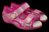 Befado 065P136 sandałki SUNNY różowe na rzepy