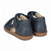 AMEKO Sandałki chłopięce PLAIN - DENIM na rzepy
