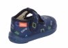 MILAMI 226 BR-2 BLUE kapcie chłopięce na rzepy 
