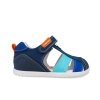 BIOMECANICS 252198-A089-C01221 AZUL MARINO sandał tekstylny rzep