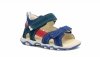 Sandałki Bartek 118240-24 BLUE na rzepy rzepy