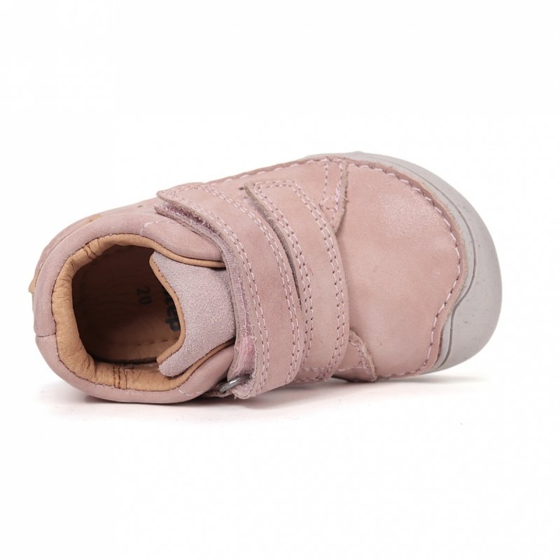 Trzewiki D.D.STEP BAREFOOT S073-61950CM Rose Gold na rzepy