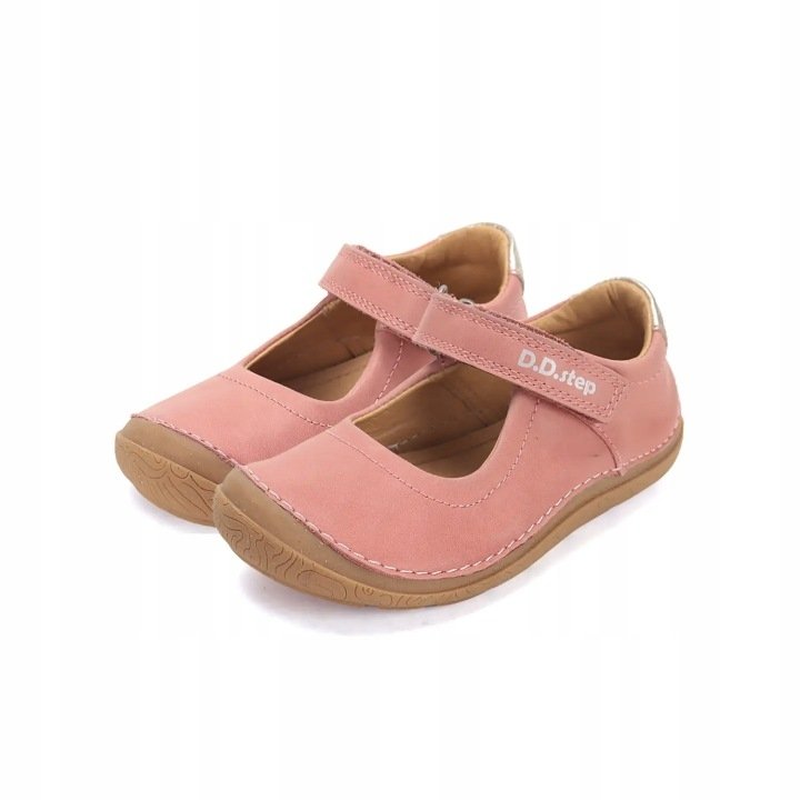 BAREFOOT D.D.STEP H116-61955L RASPBERRY balerinka na rzep