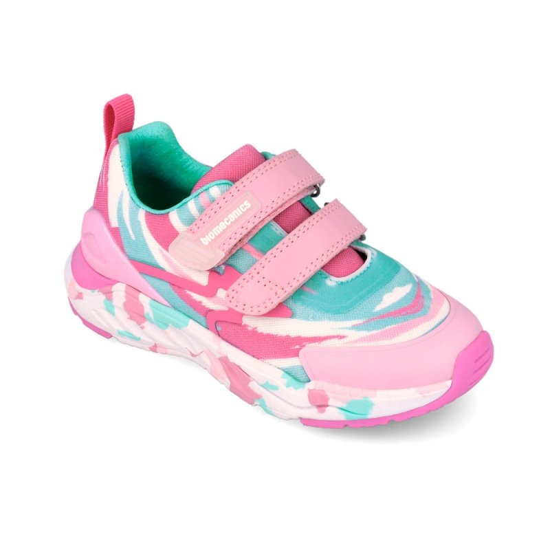 BIOMECANICS 262271-B032 ROSA buty sportowe na rzepy