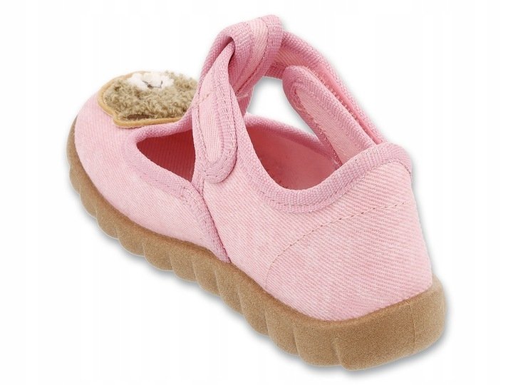 Befado 627P016 kapcie FLEXI dziewczęce na rzep