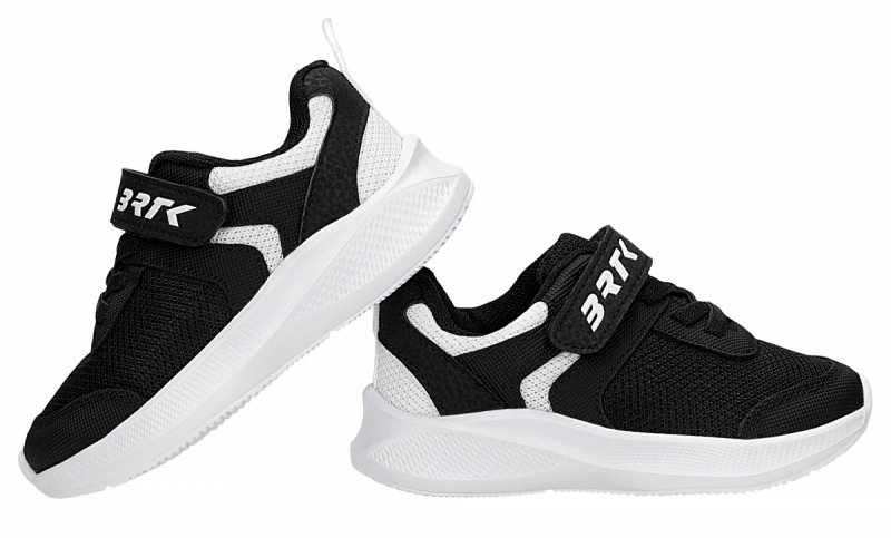 BARTEK 8600111 CZARNY/BIAŁY buty sportowe na rzep