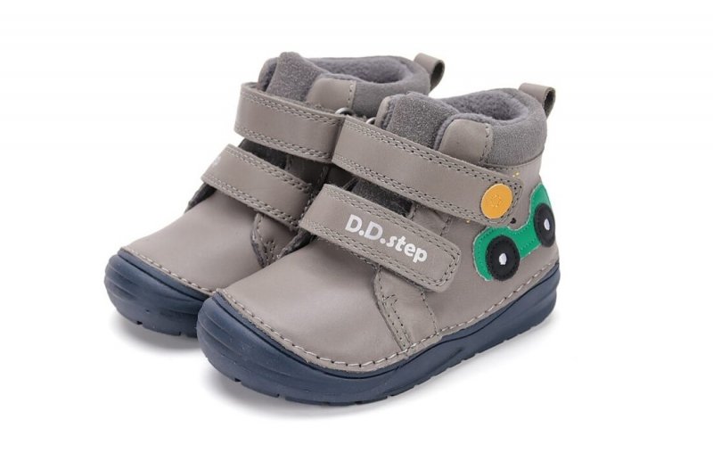 Trzewiki D.D.STEP BAREFOOT S071-52771B na rzepy